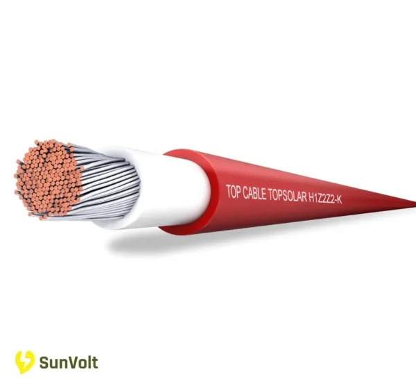 Cablu solar 6 mm rosu Topsolar