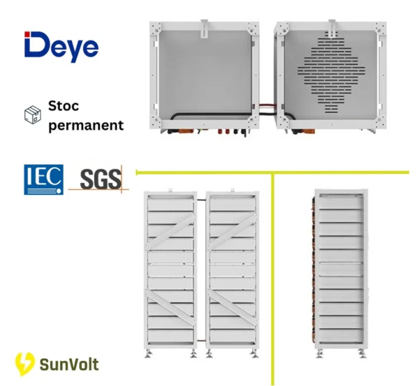 Sistem Stocare Deye BOS-A HV 53.76Kwh IP20